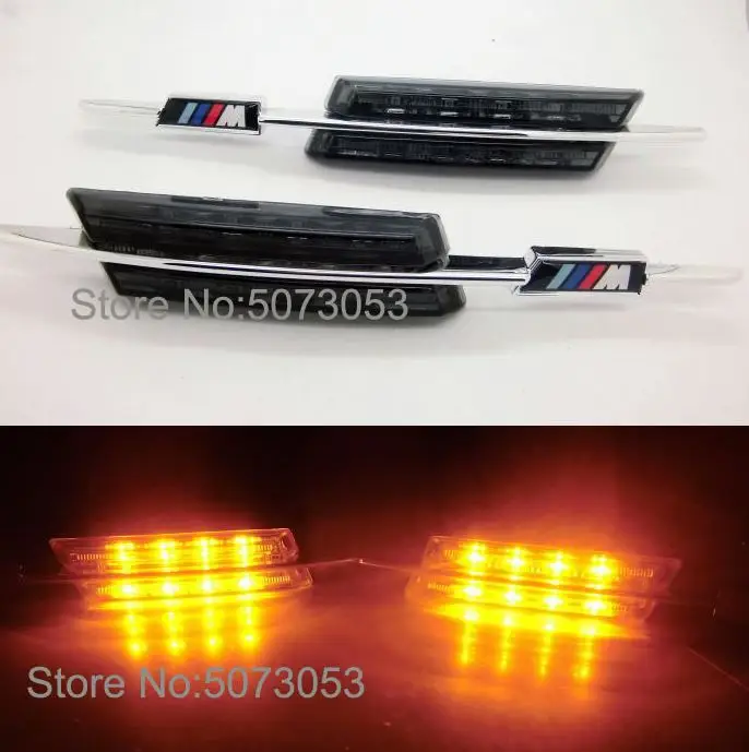 1 пара светодиодных боковых указателей поворота для BMW E46 2D седан 4D 5D 1998 2001