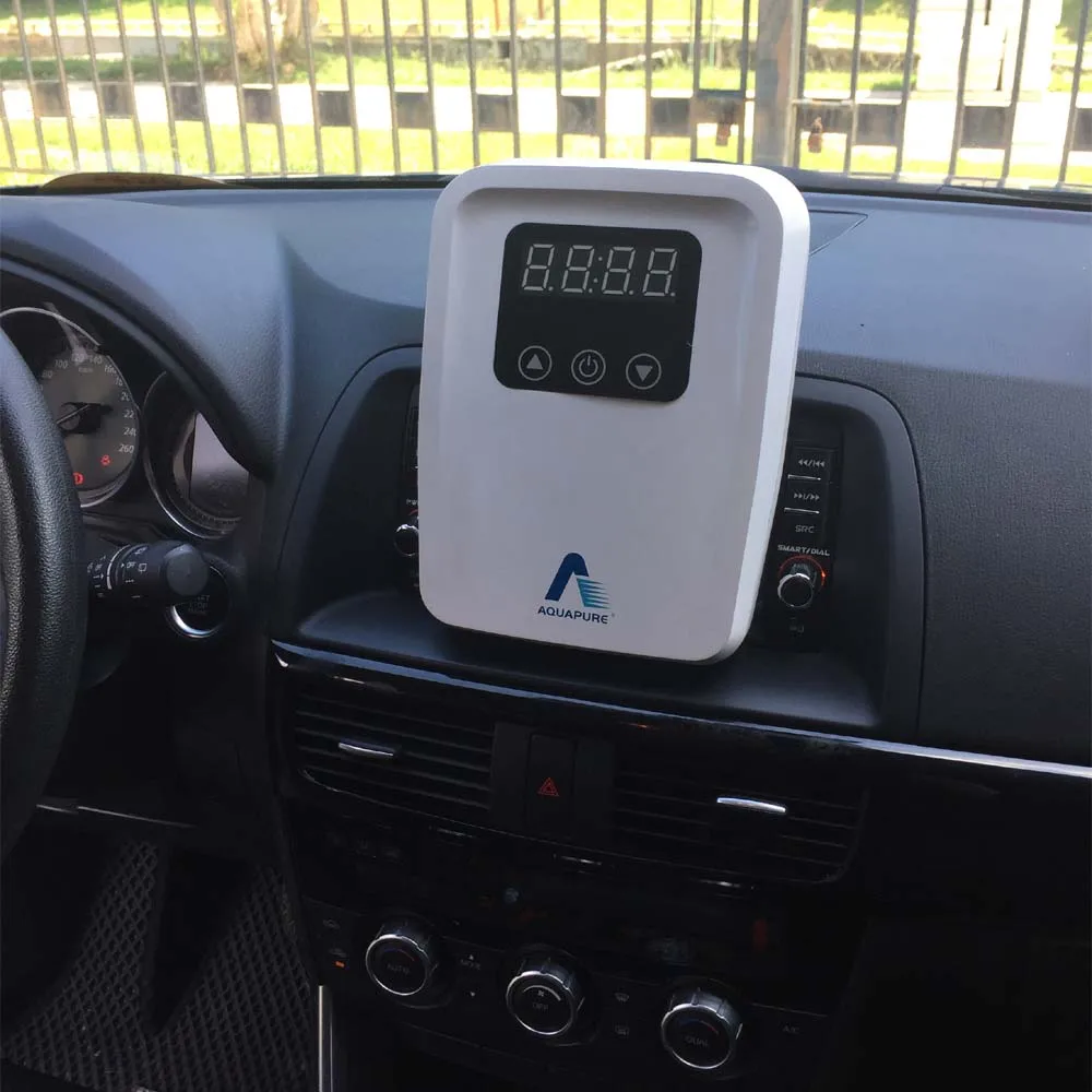 AQUAPURE 12VDC многофункциональный генератор озона очиститель воды воздуха для дома и автомобиля стерилизация с таймером