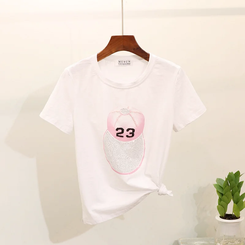 Модные футболки женские топы летние новые повседневные с короткими рукавами и
