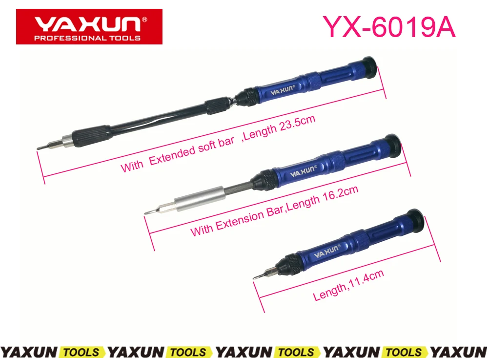 Yaxun YX6019A Многофункциональный ремонтный инструмент сумка, Набор прецизионных отверток для мобильного Iphone/7G/samsung/ipad/компьютера/ноутбука