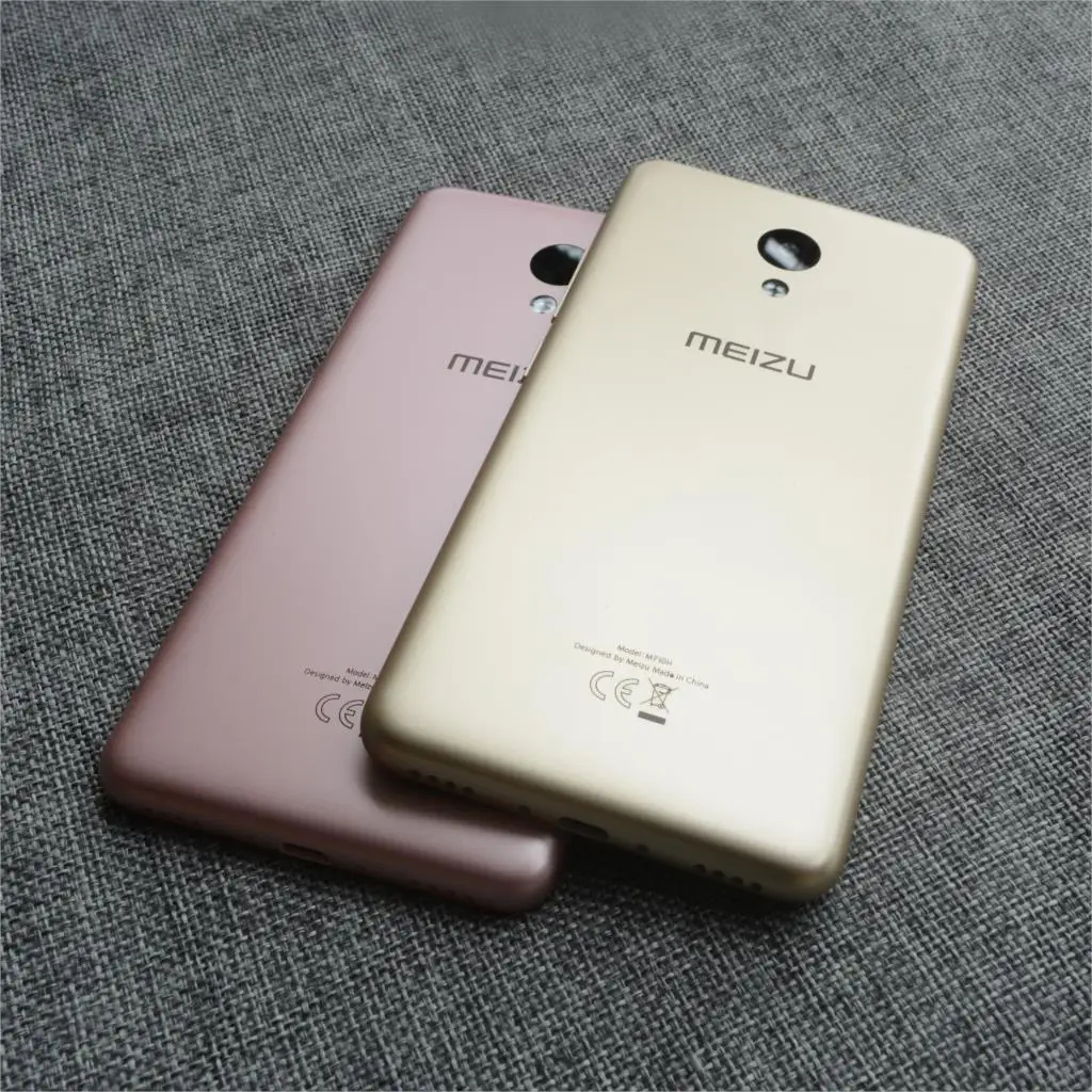 Новая задняя крышка батареи для MEIZU M5C M710H 5 дюймов корпус чехол с объективом камеры+ Кнопки громкости