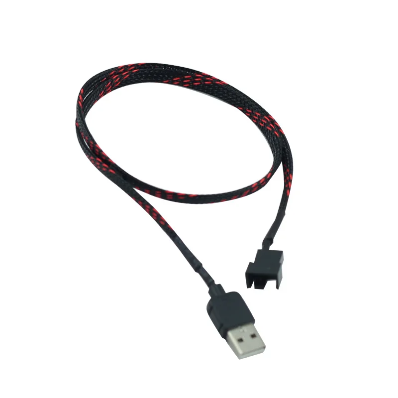 1 шт. Кабель адаптер питания с USB на 3/4 Pin PWM 5 В 30 см/60 см|Компьютерные кабели и