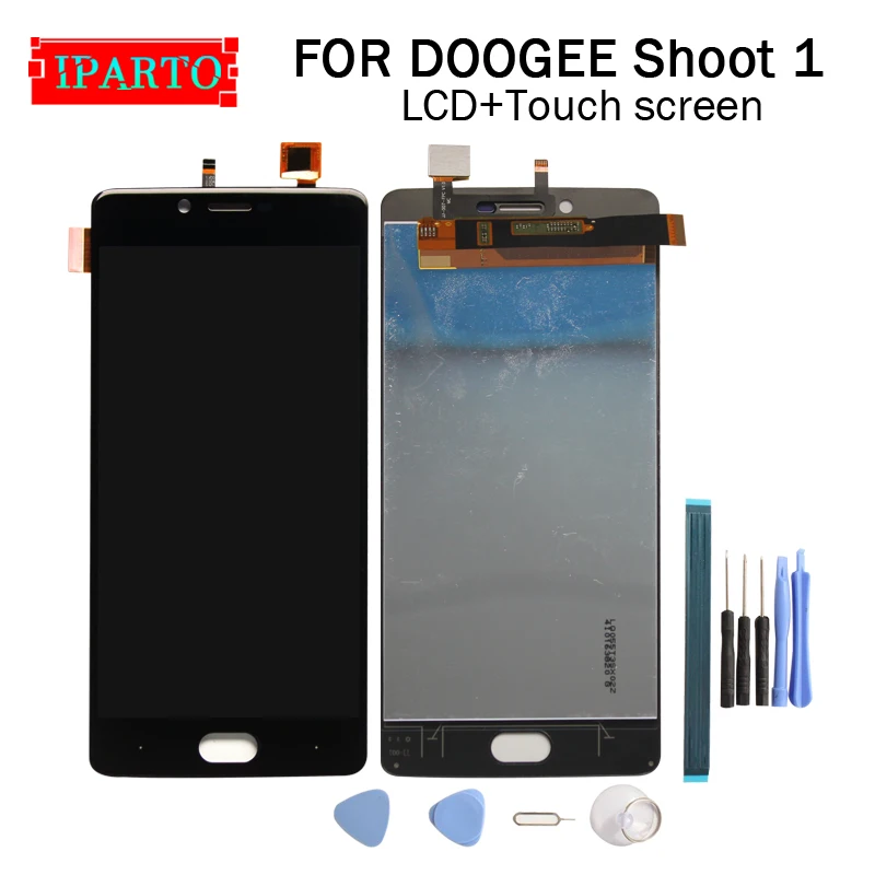 5 дюймов DOOGEE SHOOT 1 ЖК дисплей + кодирующий преобразователь сенсорного экрана в