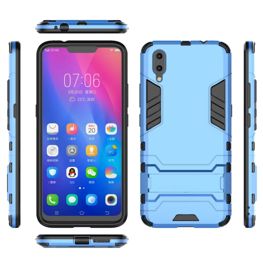 Броня серии подходит для естественных X23 Kickstand Case современный Slim Fit чехол телефона