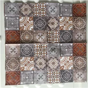 mix colors Декупаж Свадебные сервилеты винтажные настольные салфетки бумажные салфетки с цветочным рисунком полосатый декор для дня рождения 20 3-pl - Цвет: mix colors
