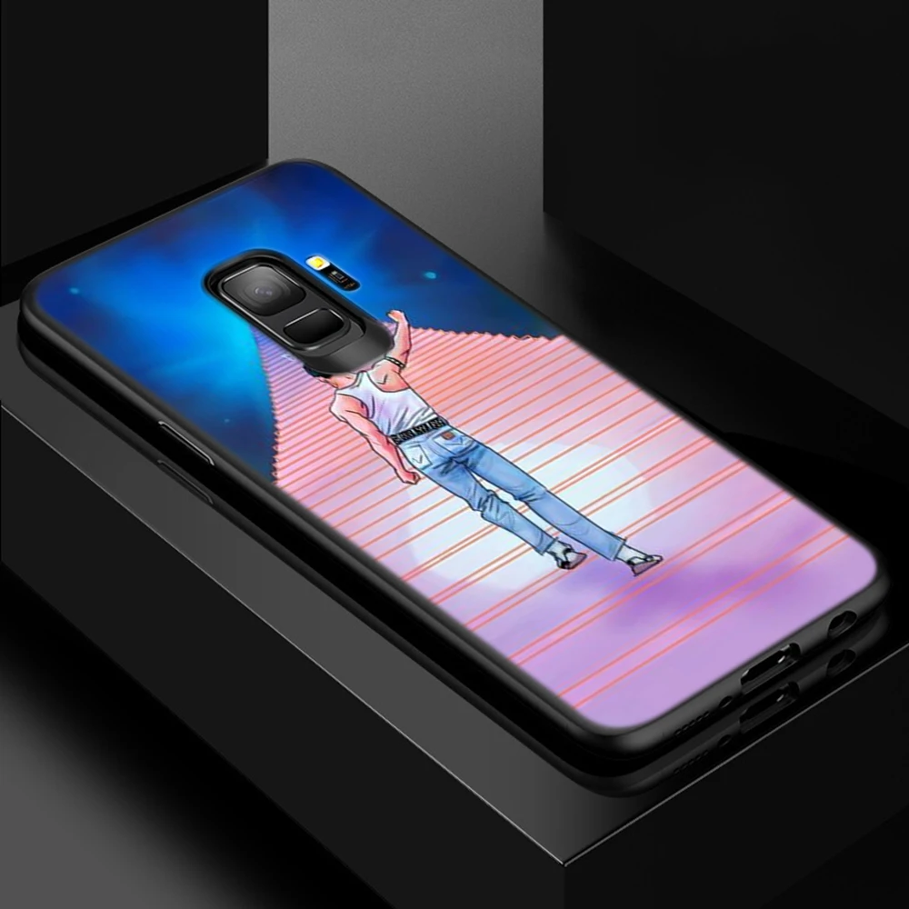 WEBBEDEPP Королевский ремешок Freddie Mercury TPU чехол для Samsung Galaxy A10 A30 A40 A50 A70 A6 A8 A9 J6 2018 Note 8 9