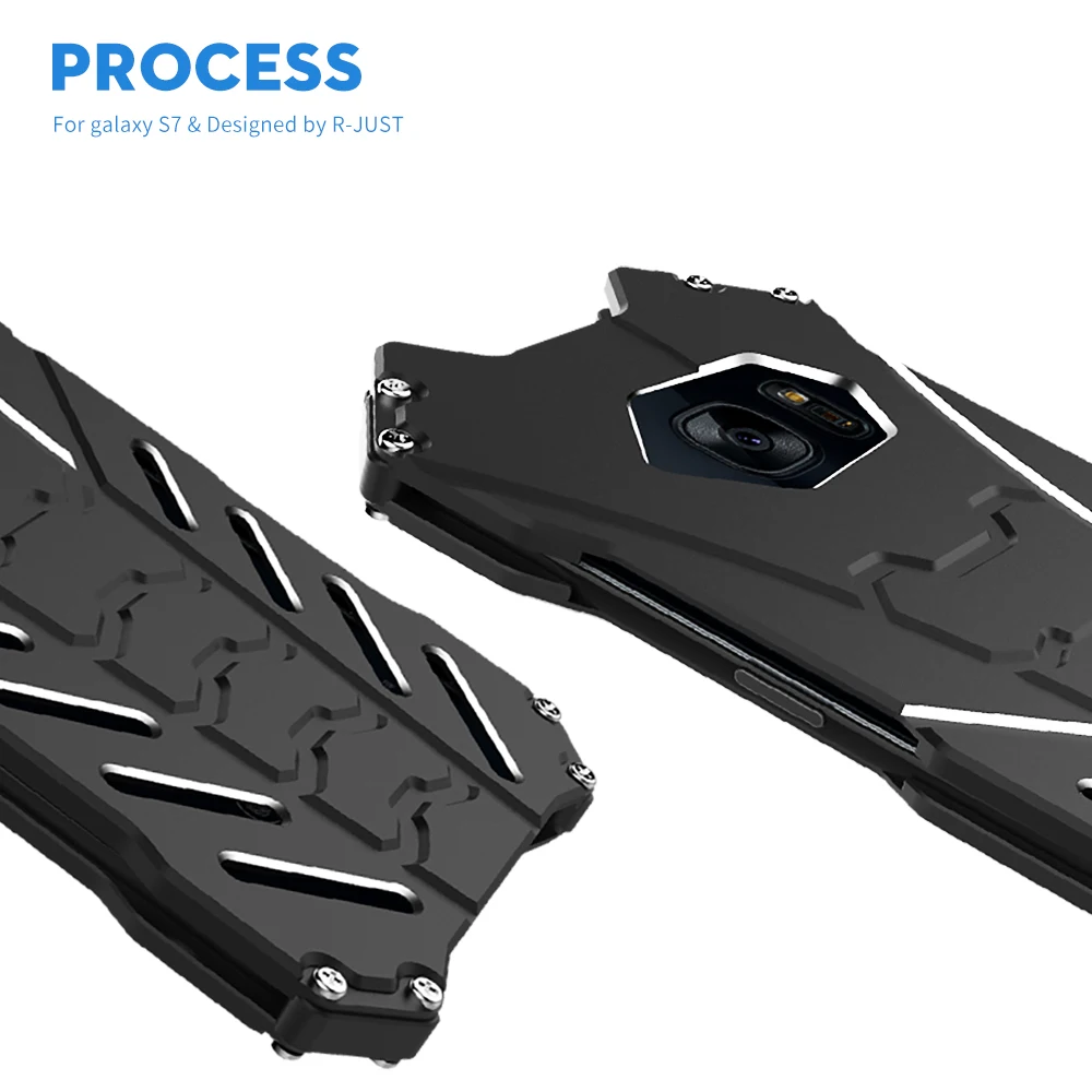 R-just Armor тяжелый пылезащитный металлический алюминиевый Cnc защитный чехол для