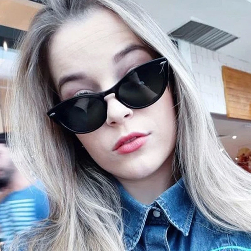 PAWXFB 2019 новые высококачественные женские модные солнцезащитные очки с кошачьим