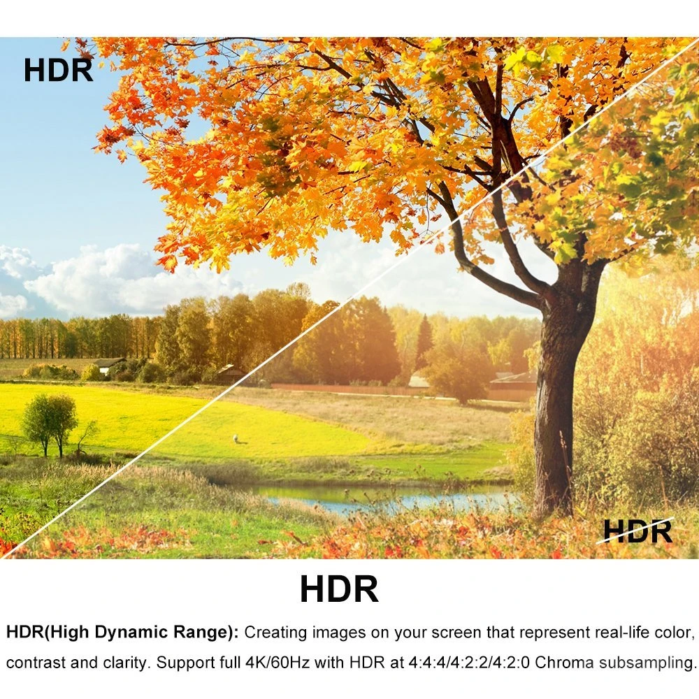 ProAV 4K UHD HDMI сплиттер 2,0 1x2 HDMI 2,0 сплиттер HDCP 2,2 HDR сплиттер HDMI 2,0 4K HDMI2.0 сплиттер для Blu-Ray DVD PS3 PS4