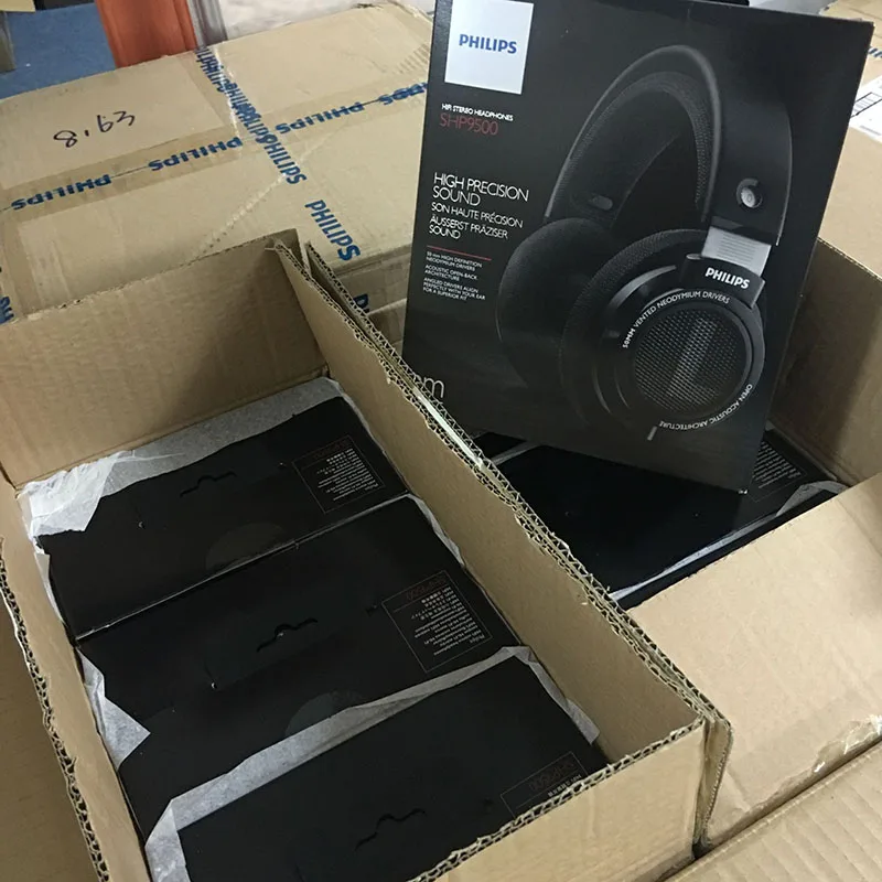 Оригинальные Hi-Fi Наушники Philips SHP9500 профессиональные наушники с басами и