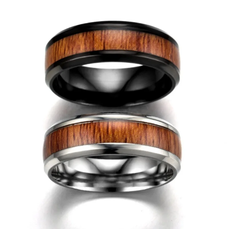 1 шт. мужское кольцо из вольфрамовой стали 8 мм|stainless steel band ring|band ringfashion rings |