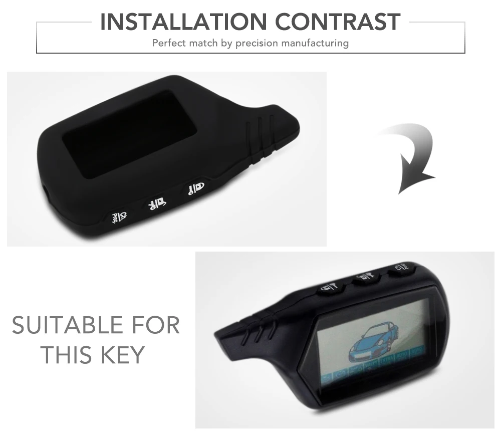 Пантера брелок для ключей силиконовый чехол оригинальной Starline B9/B91/B6/B61/A91/A61/V7 LCD