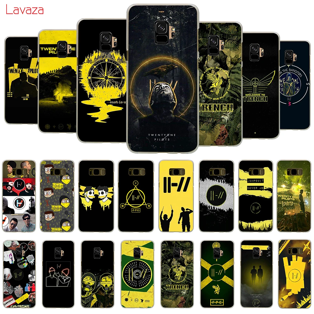 Твердый чехол для телефона Lavaza Twenty One Pilots 21 Samsung Galaxy S8 S9 S10 Plus A50 A70 A6 A8 A9