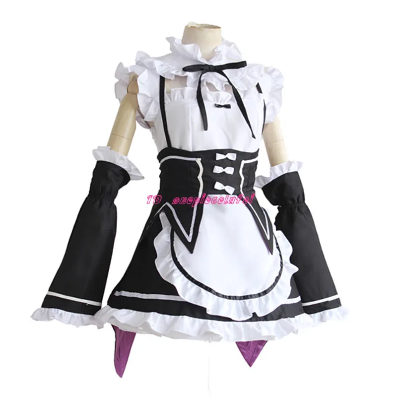 Re: ноль Hajimeru Isekai Seikatsu rem ОЗУ косплей костюм горничной платье лолиты|cosplay costume|lolita maid
