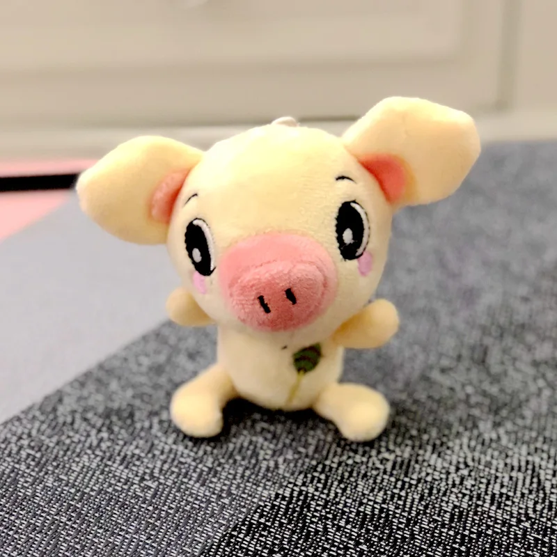 Stuffed Animals Cute Plush Pig Toys Kawaii Baby&ampGirls&ampboys Birthday Gifts And As Car Buckle Keychain Small Pendant | Игрушки и