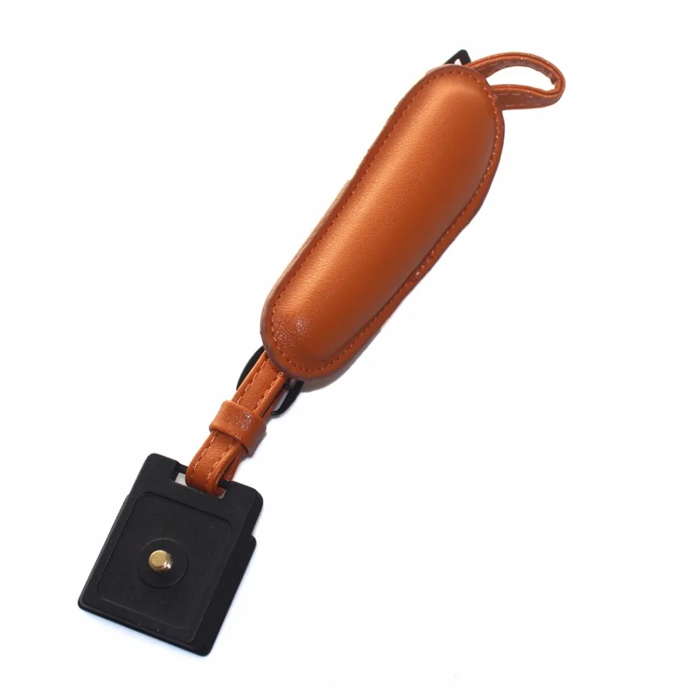 Ремешок из искусственной кожи для камеры с металлической пластиной быстрого