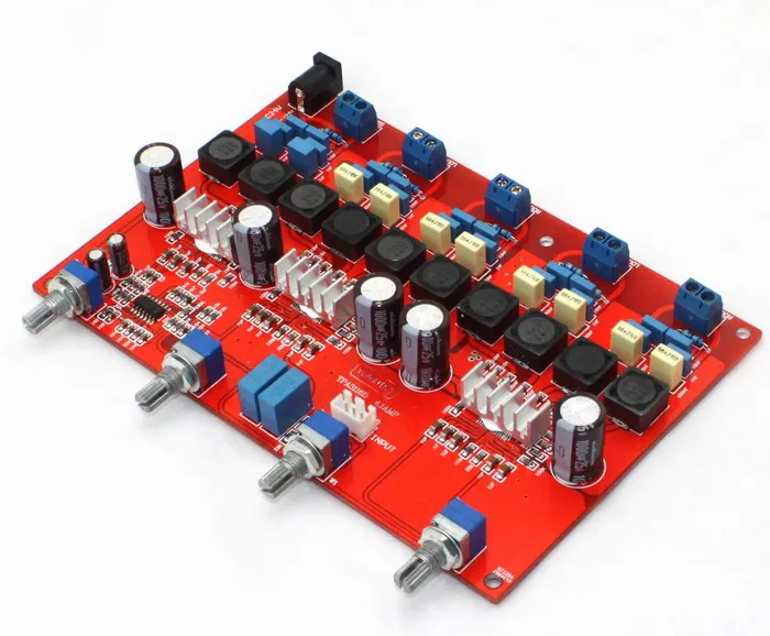 Плата цифрового аудио усилителя TPA3116 4 1 канала 100 Вт 50*4 класса D|amplifier board|digital amplifier
