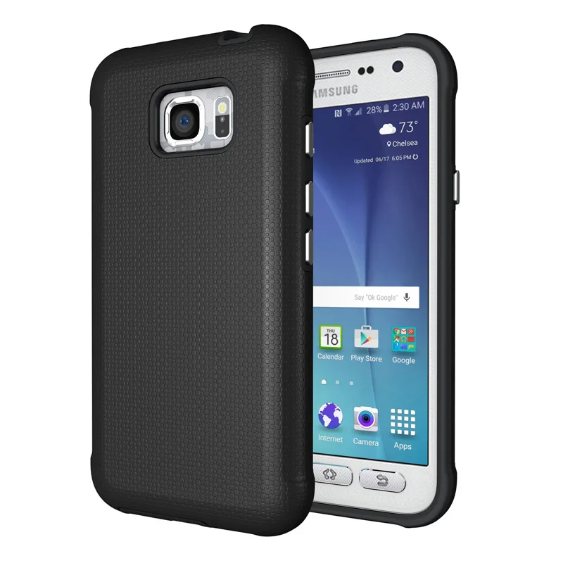 Anti-slip Hybrid Shockproof TPU+PC Protective Cover Hard Case for Samsung Galaxy S7 Active |