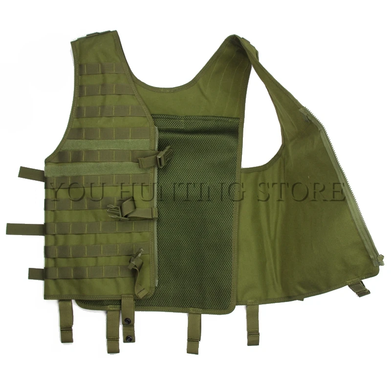 Военный охотничий Открытый страйкбол тактический жилет Molle Plate Carrier Strike Combat жилет черный зеленый ACU камуфляж