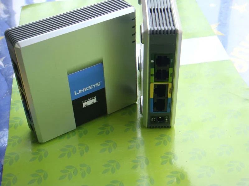 Разблокированный адаптер Linksys SPA9000 стандартный для телефона VOIP Система V2