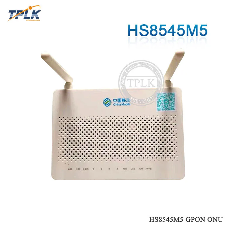 Лидер продаж GPON ONU ONT FTTH Fibra Optica HS8545M5 10 шт./лот маршрутизатор 1GE + 3FE VOICE WIFI мини-размер