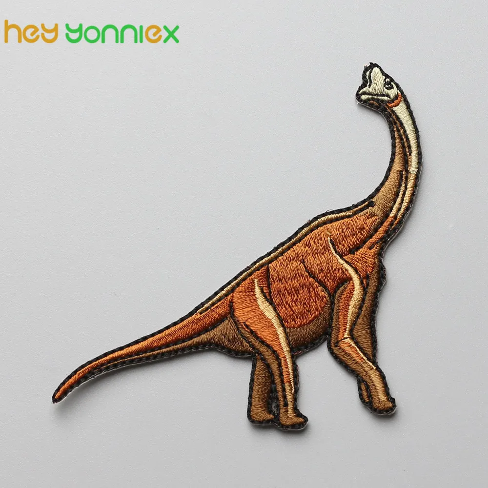 1 шт динозавр ткани нашивки значки Mend украсить патч джинсы куртки сумка Одежда