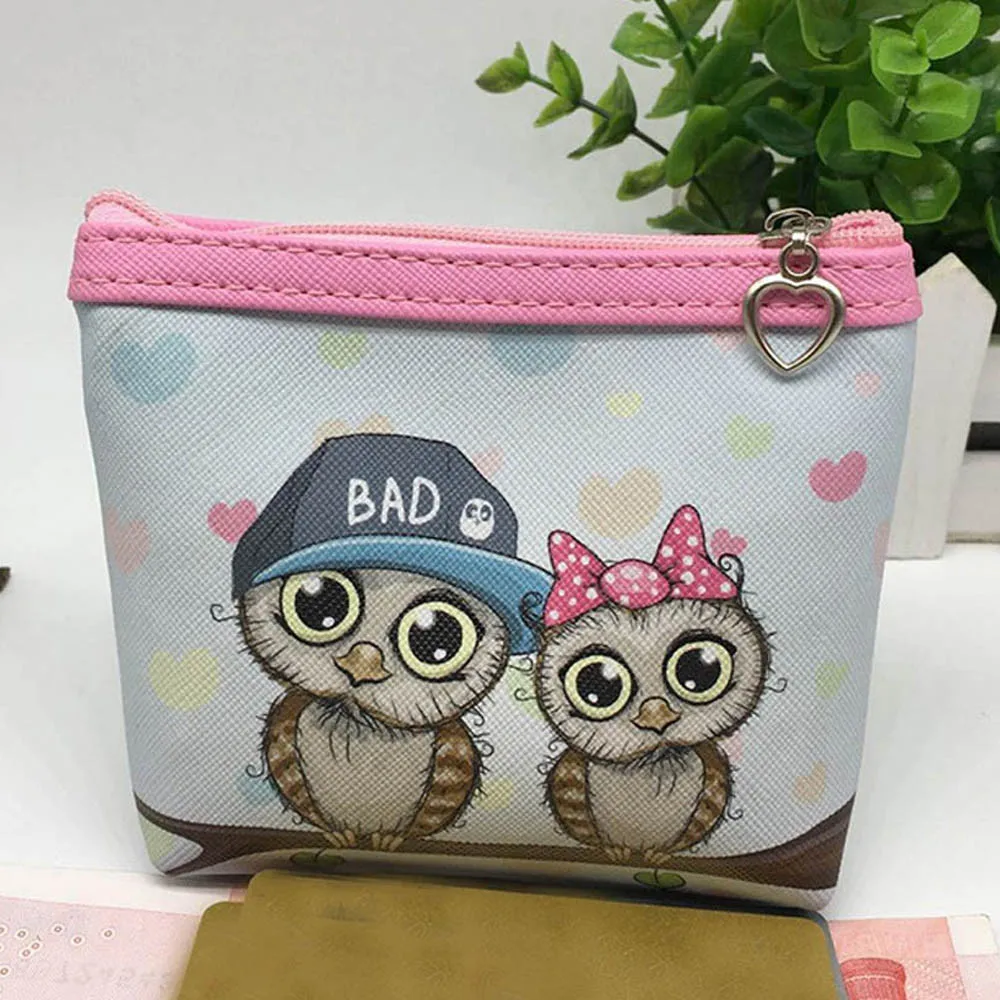 Aelicy, кошелек для монет с совой, женские кошельки и дамские сумки, Женский кошелек для кредитных карт, держатель для карт, клатч на молнии, сумка для монет
