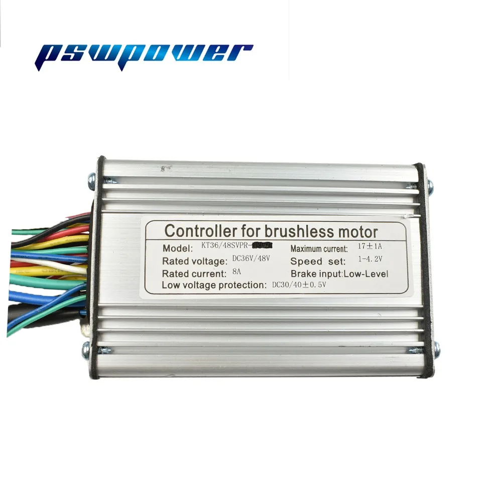 Бесщеточный контроллер синусоидальной волны 36 В/48 В 350 Вт|wave control|hub motor controllersine wave