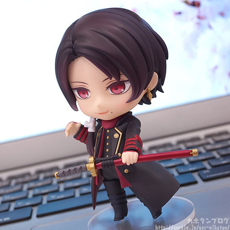 Бесплатная доставка 4 &quotTouken Ranbu онлайн аниме Kashuu Kiyomitsu #518 коробках 10 см ПВХ