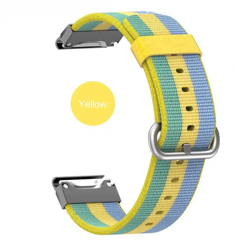 YOOSIDE Fenix 6 браслет 22 мм Quick Fit тканый нейлоновый ремешок для часов Garmin Fenix 5, Forerunner 935/945, Quatix 5, Instinct
