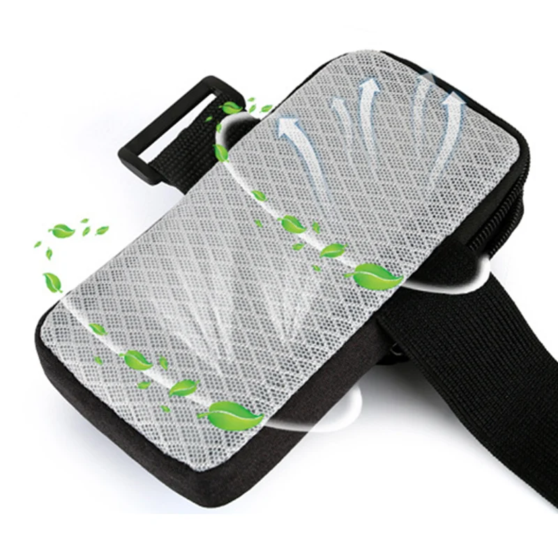 Универсальный чехол для телефона на руку спортивный беговой наручный держатель