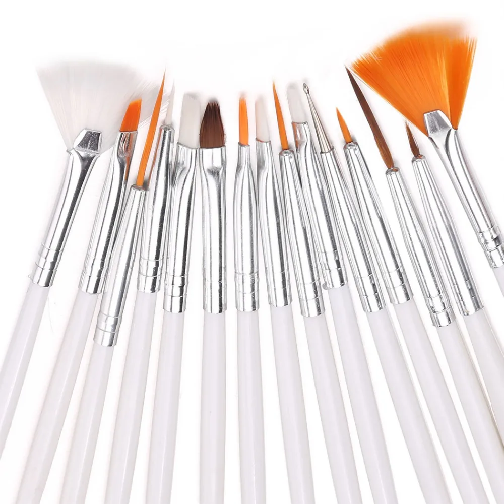 Набор кистей для дизайна ногтей 20 шт. набор рисования карандашом и ручками