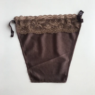 Brown Новое поступление, 1 шт., быстрый легкий бюстгальтер, кружевной зажим, женский, обернутый грудь, сексуальный кружевной корсет, покрытие, скромная панель, Прямая поставка, оптовик - Цвет: Brown