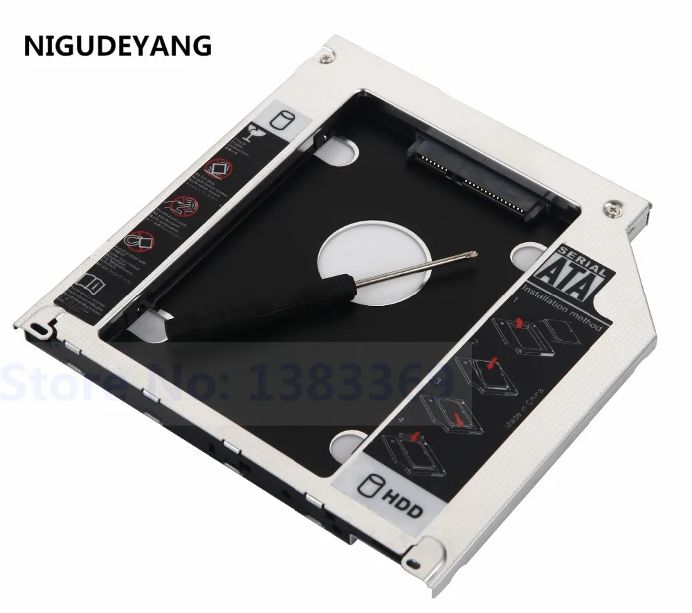 NIGUDEYANG 2nd HDD SSD жесткий диск Caddy для Macbook Pro 13 15 17 2009 2010 2011 2012 2013+ USB корпус чехол для SuperDrive