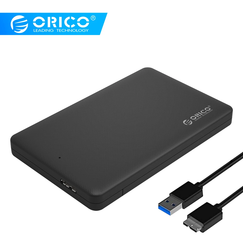 ORICO 2577U3 2 5 &quotUSB 3 0 SATA HDD Box жесткий диск Внешний корпус черного цвета|external hdd enclosure|hdd