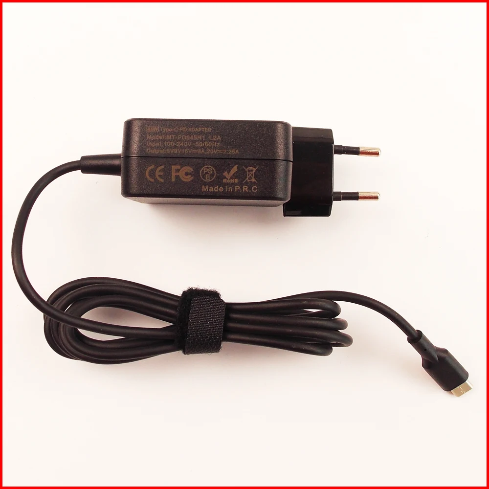 Зарядное устройство для ноутбука 20 в 2 25 А адаптер переменного тока Lenovo 00HM666 SA10E75844