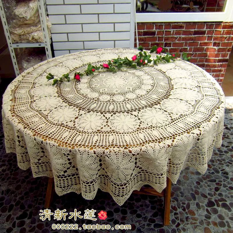 Новинка 2018 Модная хлопковая кружевная скатерть ZAKKA чехол для стола тканевый с