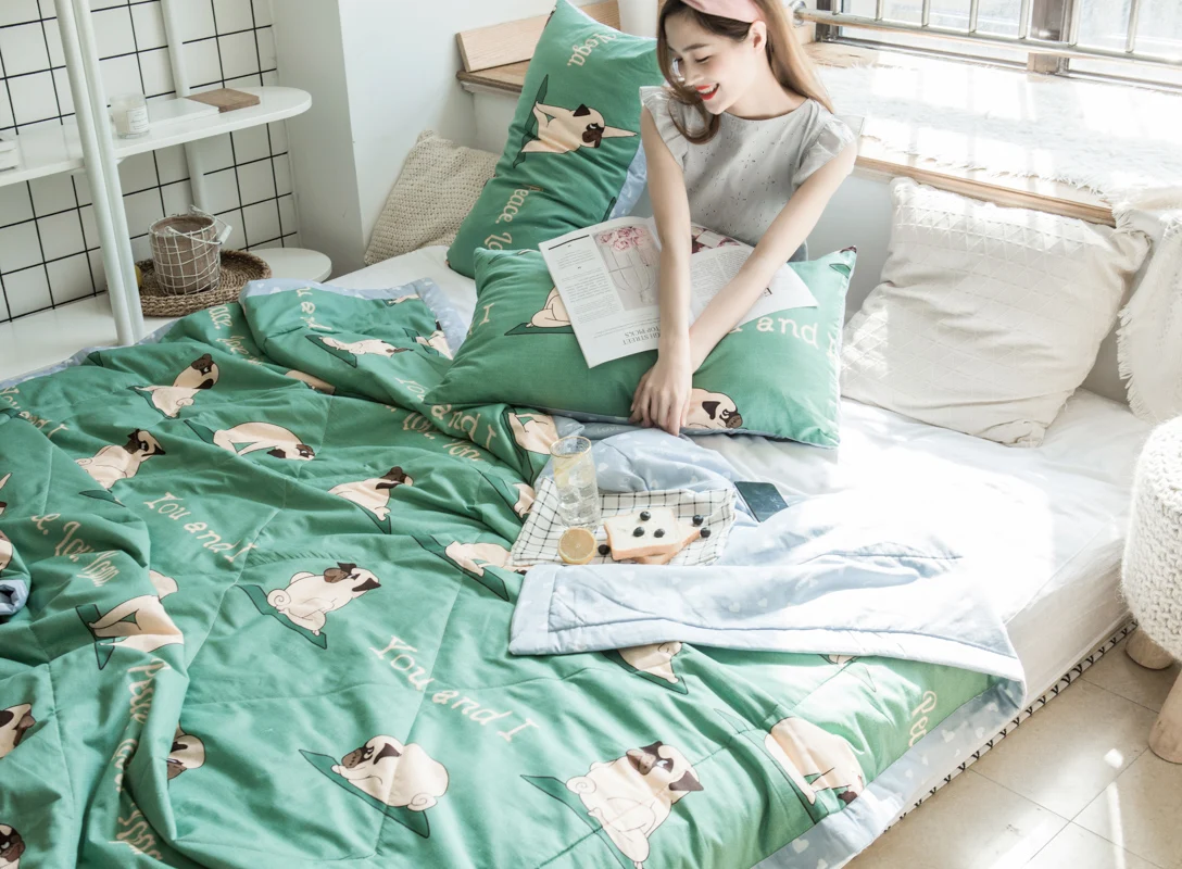 1 шт. мультфильм дети Стёганое одеяло ing хлопок ed покрывало Одеяло постельные