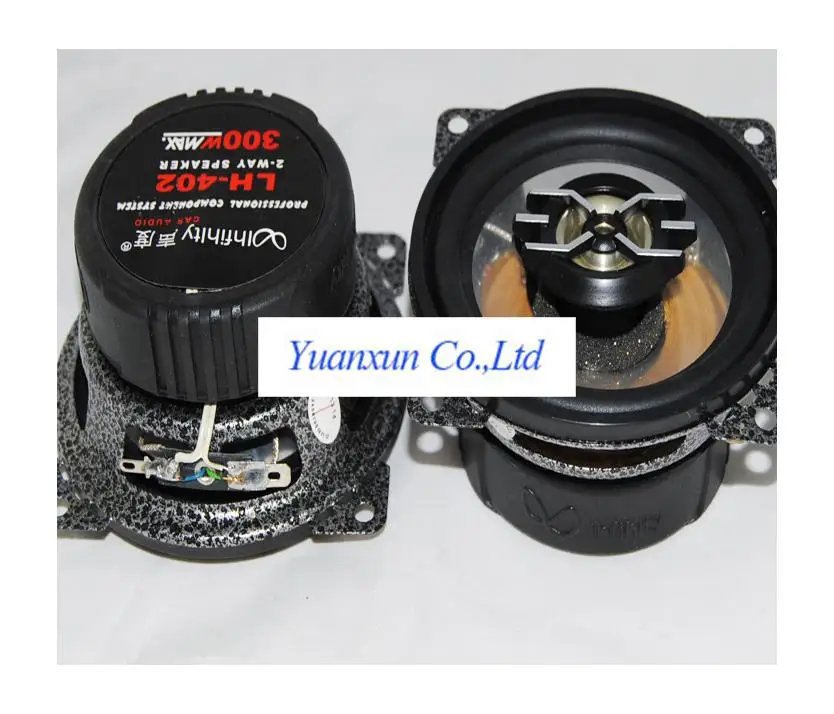 Звук автомобиля рог 4 дюймов преобразования аудио двусторонняя коаксиальные