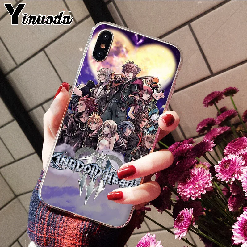 A14 Yinuoda Amine Kingdom Hearts TPU мягкий высококачественный чехол для телефона iPhone 8 7 6 6S Plus 5 5S SE XR X XS MAX Coque Shell - Цвет: A14