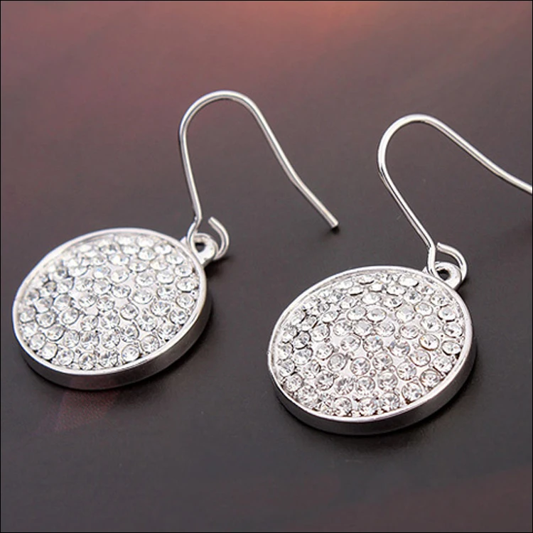 MALANDA Brand Crystals From Swarovski Fashion Round Pendants Necklaces Earrings For Women Wedding Jewelry Set Gift | Украшения и