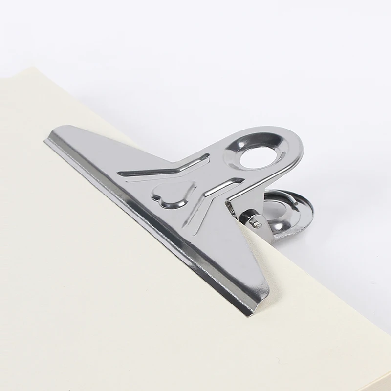 

Sketch long tail clip beginner sketch student stainless steel dovetail clip metal large clip drawing paper art supplies
