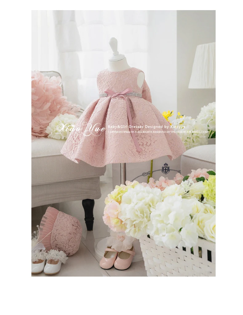 Высококачественное платье для маленьких девочек Для девочки в возрасте один год