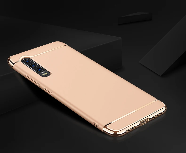 Золотой Роскошный Матовый чехол для huawei P30 Lite P 30 Pro, противоударный защитный жесткий чехол на заднюю панель для huawei P30 Lite Nova 4e, защитный чехол для телефона s - Цвет: Золотой