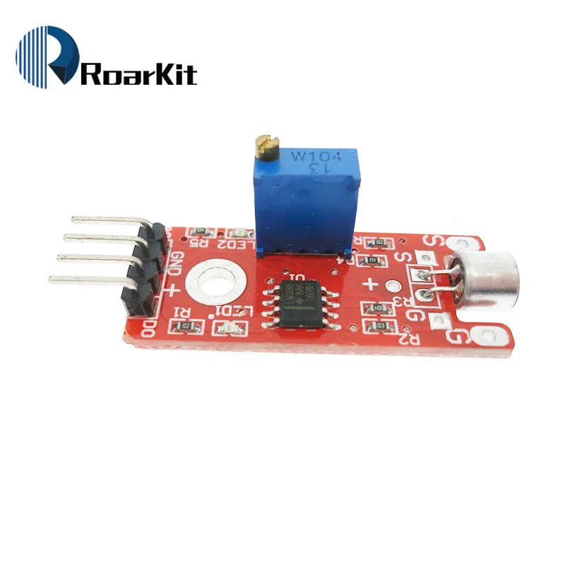 Модуль датчика голосового звука с микрофоном для Arduino аналоговый цифровой выход
