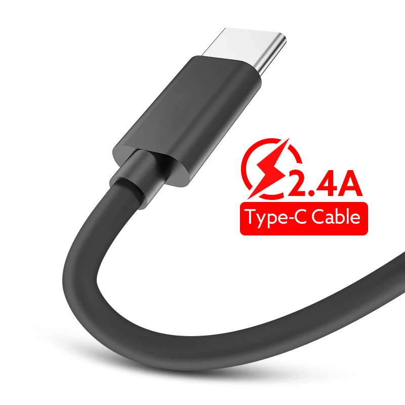 Кабель USB Type C для Samsung Galaxy S9 S8 Plus 2.4A 1 м 2 0 25 кабель быстрой зарядки данных One c|Кабели