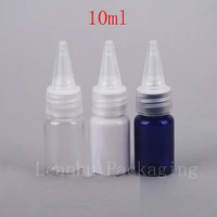 10ml beak cap bottles plastic bottles of small points points bottling lotion cosmetics sample bottles