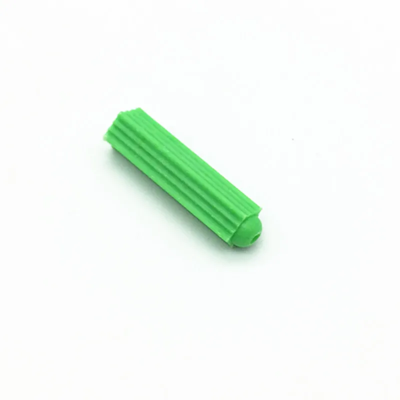 100pcs Green Masonry Screw Fixing Wall Anchor Plugs Drywall Plastic Plug Drill Dry M6M8 |