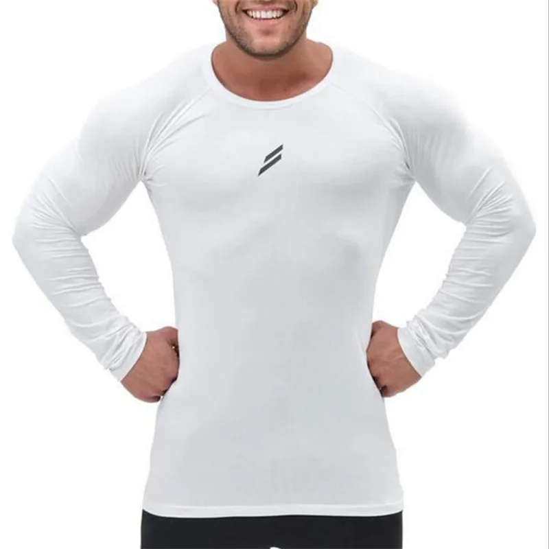 2016 Мужская Мальчики Сжатия Тела Базовый Слой Тепловая Под Списку с длинным
