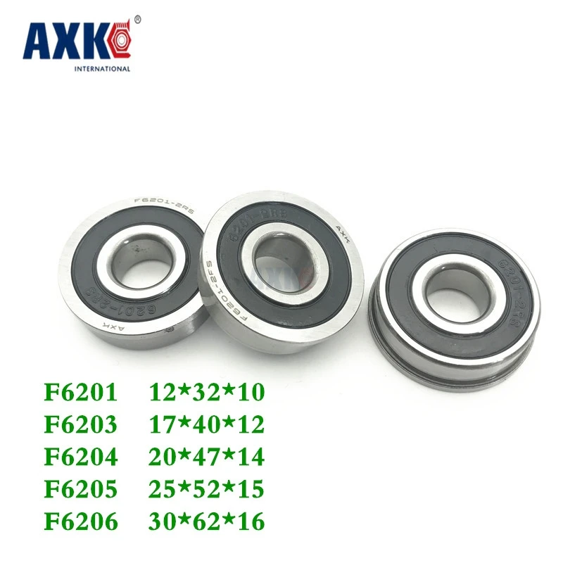F6201 F6201rs 2rs F6203 F6204 F6205 F6206 фланцевый подшипники миниатюрные герметичные шаровые